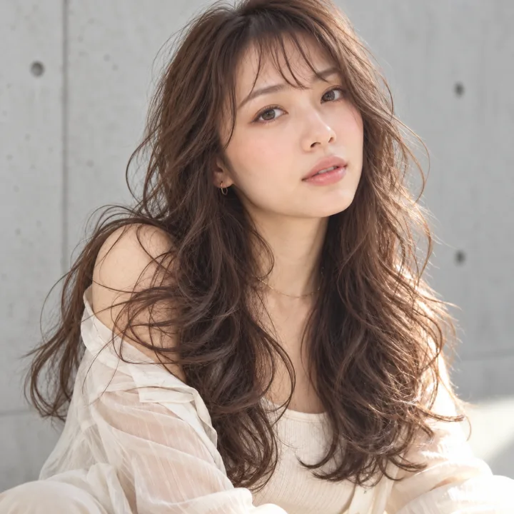 BANGS WAVE LONGのスタイルイメージ