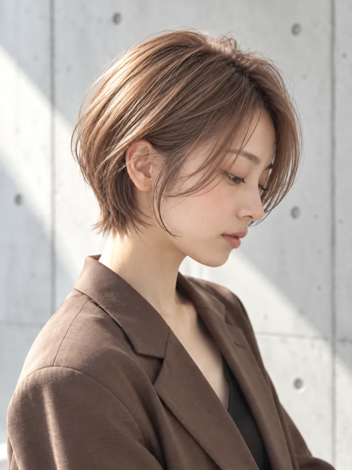 くびれショートのスタイルイメージ